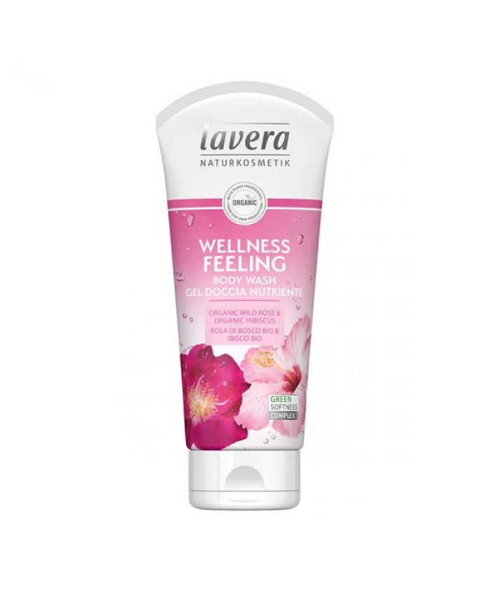 Lavera Wellness Feeling Αφρόλουτρο με Organic Wild Rose & Hibiscus 200ml